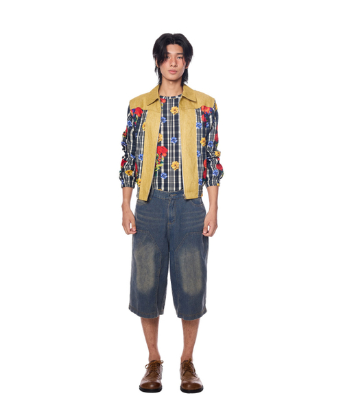 GREEDILOUS(グリディアス)の「Joy Emblem Check T-Shirt(Tシャツ/カットソー・レディース・その他・X-SMALL/SMALL/MEDIUM/LARGE)」の1枚目の写真