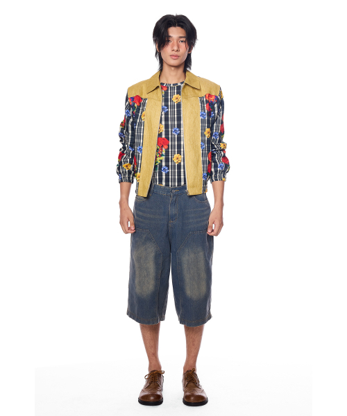 GREEDILOUS(グリディアス)の「Joy Emblem Check T-Shirt(Tシャツ/カットソー・レディース・その他・X-SMALL/SMALL/MEDIUM/LARGE)」の2枚目の写真