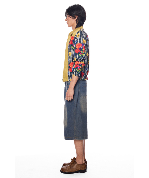 GREEDILOUS(グリディアス)の「Joy Emblem Check T-Shirt(Tシャツ/カットソー・レディース・その他・X-SMALL/SMALL/MEDIUM/LARGE)」の4枚目の写真