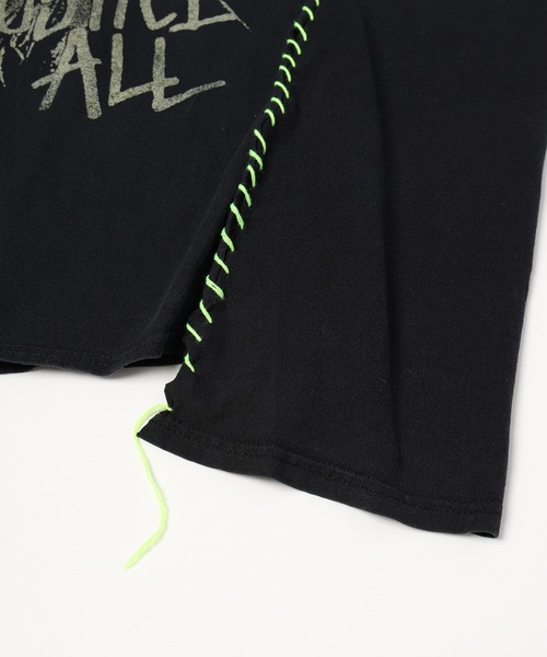 DISCOVERED（ディスカバード）の「I Stitch Band Tee（Tシャツ/カットソー・メンズ・ブラック・FREE）」の5枚目の写真