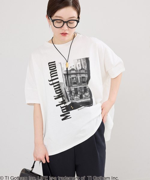 IENA（イエナ）の「《追加》LIFE PICTURE COLLECTION　PHOTO Tシャツ（Tシャツ/カットソー・レディース・ブラック系その他/ホワイト・FREE）」の18枚目の写真