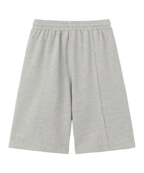 RAIMENT（レイメント）の「ビッグパッチバミューダワイドバンディングスウェットパンツ_メランジグレー（その他パンツ・メンズ・その他・SMALL/LARGE）」の7枚目の写真