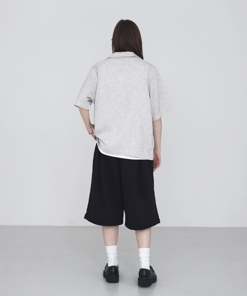 SOCCE（ソーシー）の「2way脱着タックスラックス 膝脱着可能　スラックスショーツ　ハーフスラックス（スラックス・メンズ・チャコール/ブラック・S/M/L/XL）」の14枚目の写真