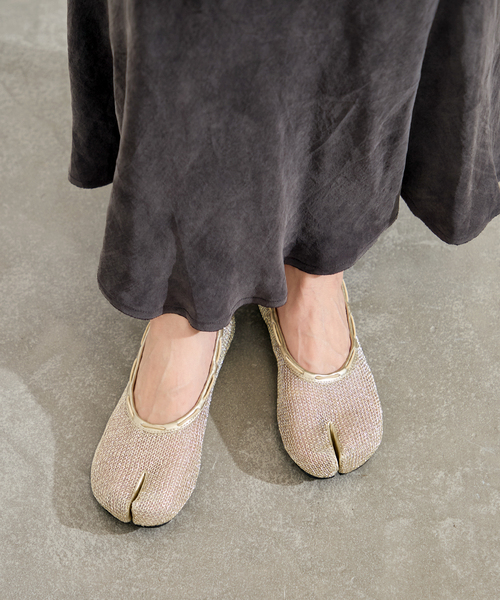 PAES(ペイズ)の「【Paes/ペイズ】 AIR String Flat(その他シューズ・レディース・ブラック/ゴールド・23cm/24cm/25cm)」の6枚目の写真