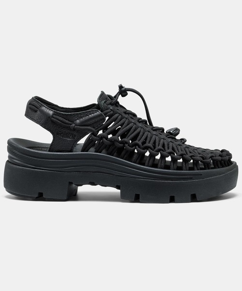 KEEN(キーン)の「KEEN/キーン UNEEK PLT WOMEN(サンダル・レディース・ブラック/ホワイト系その他2・24cm/25cm/23cm)」の2枚目の写真