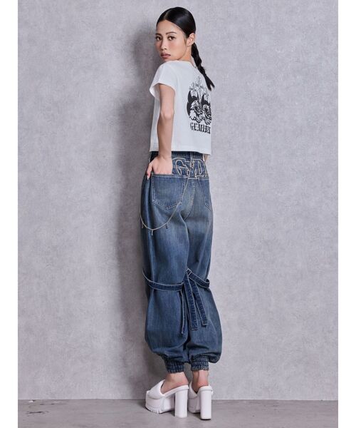 GYDA(ジェイダ)の「GG PUFFYタンクソールサンダル(サンダル・レディース・ブラック/オフホワイト・LARGE/MEDIUM/SMALL)」の13枚目の写真