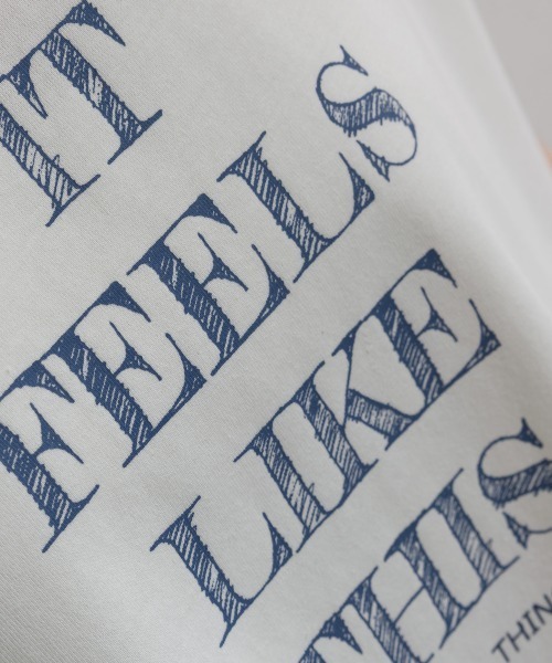 le colis(ルコリ)の「ロゴ プリント 半袖 プルオーバー(Tシャツ/カットソー・レディース・ピンク/チャコールグレー/ホワイト系その他/オフホワイト・FREE)」の9枚目の写真