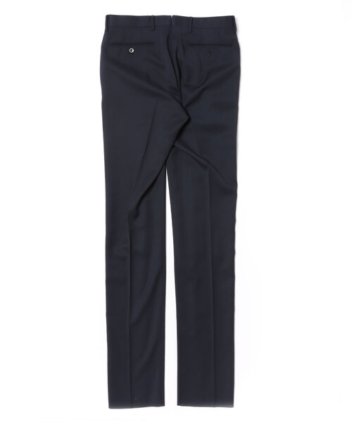 ADAM ET ROPE'(アダムエロペ)の「【Wild Life Tailor】RING JACKET キャバリ―ツイルスラックス(スラックス・メンズ・ネイビー・S/L)」の2枚目の写真