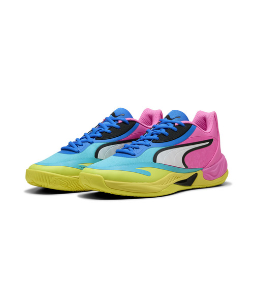 PUMA(プーマ)の「PUMA プーマ メンズ オールプロ ニトロ 2 スカイブレーク バスケットボール(スニーカー・メンズ・イエロー系その他・27.0cm/26.0cm/29.0cm/28.5cm/27.5cm/28.0cm/26.5cm)」の2枚目の写真