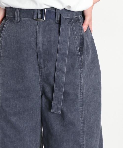 cepo(セポ)の「硫化染めデニムバミューダパンツ(デニムパンツ・レディース・ネイビー/グレー・S/M)」の19枚目の写真