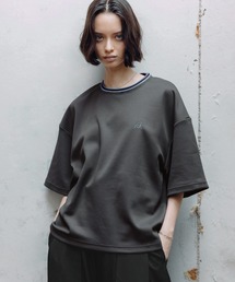 ROCHEM | 鹿の子ポンチクルーネックTシャツ【接触冷感】(Tシャツ/カットソー)