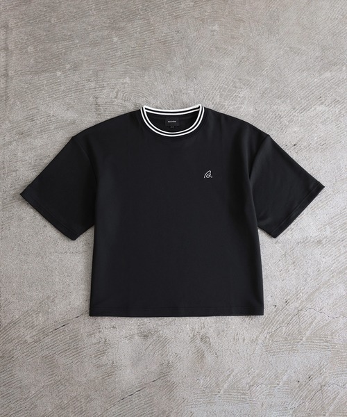ROCHEM(ローシェン)の「鹿の子ポンチクルーネックTシャツ【接触冷感】(Tシャツ/カットソー・メンズ・チャコールグレー/ホワイト/ワインレッド/ブラック・L/XS/S/M)」の6枚目の写真
