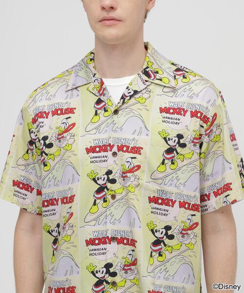 AVIREX(アヴィレックス)の「《Disney Collection》"UKULELE" ALOHA SHIRT / MICKEY MOUSE(シャツ/ブラウス・メンズ・ナチュラル・MEDIUM/X-LARGE/XX-LARGE/LARGE)」の4枚目の写真