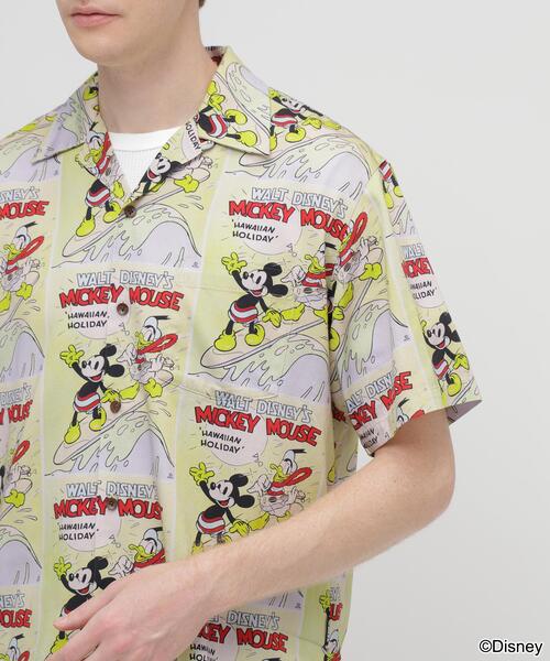 AVIREX(アヴィレックス)の「《Disney Collection》"UKULELE" ALOHA SHIRT / MICKEY MOUSE(シャツ/ブラウス・メンズ・ナチュラル・MEDIUM/X-LARGE/XX-LARGE/LARGE)」の3枚目の写真