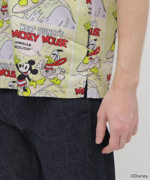 AVIREX(アヴィレックス)の「《Disney Collection》"UKULELE" ALOHA SHIRT / MICKEY MOUSE(シャツ/ブラウス・メンズ・ナチュラル・MEDIUM/X-LARGE/XX-LARGE/LARGE)」の2枚目の写真