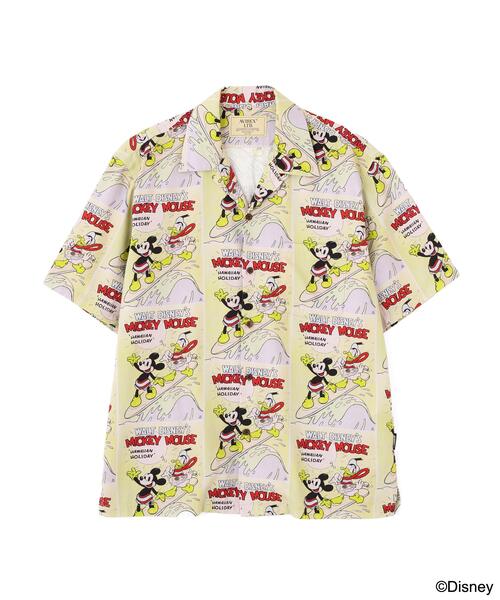 Disney Collection "UKULELE" ALOHA SHIRT / MICKEY MOUSE