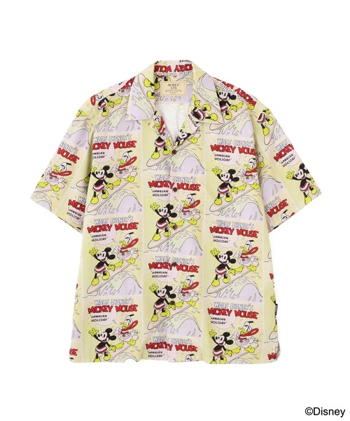 AVIREX(アヴィレックス)の「《Disney Collection》"UKULELE" ALOHA SHIRT / MICKEY MOUSE(シャツ/ブラウス・メンズ・ナチュラル・MEDIUM/X-LARGE/XX-LARGE/LARGE)」の12枚目の写真