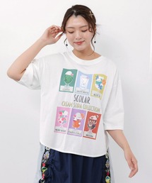 ScoLar | ScoLar(スカラー) スカラークリームソーダコレクション柄Tシャツ(Tシャツ/カットソー)