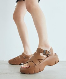 JORDAN BRAND（ジョーダンブランド）の「ジョーダン ウィロー ウィメンズサンダル   Jordan Willow Women's Sandals IB8841-200 Light British Tan（サンダル）」