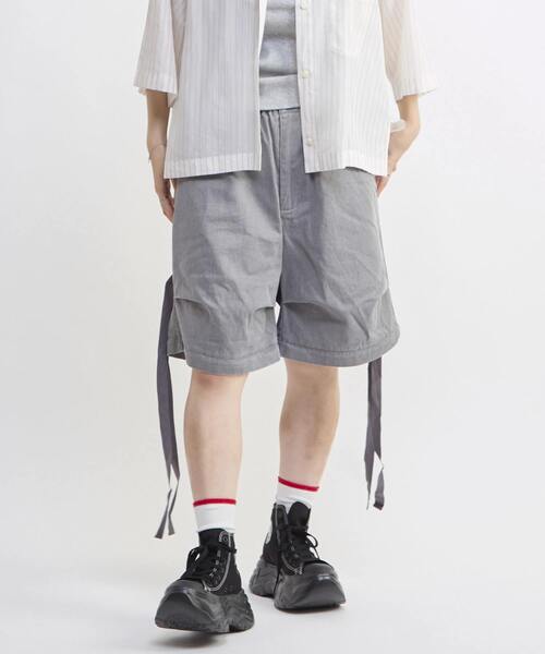 CONVERSE TOKYO(コンバーストウキョウ)の「2WAY DETACHABLE DENIM WIDE CARGO PANTS(デニムパンツ・レディース・杢グレー/インディゴブルー/ブラック・SMALL/MEDIUM)」の16枚目の写真