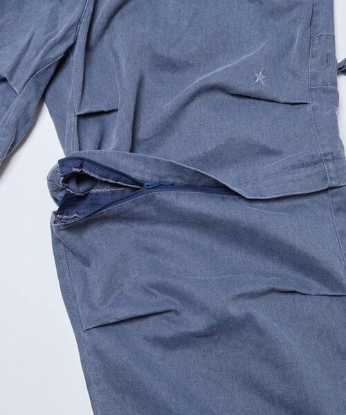 CONVERSE TOKYO(コンバーストウキョウ)の「2WAY DETACHABLE DENIM WIDE CARGO PANTS(デニムパンツ・レディース・杢グレー/インディゴブルー/ブラック・SMALL/MEDIUM)」の19枚目の写真