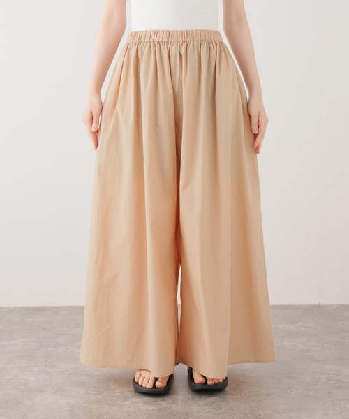 FRAMeWORK(フレームワーク)の「BASERANGE/ベースレンジ CABLE PANTS(スラックス・レディース・ピンク・FREE)」の1枚目の写真