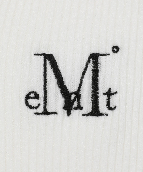 MUCENT(ムセント)の「ゼロ Vネック半袖リブニット (2カラー)(Tシャツ/カットソー・レディース・ブラック/ホワイト・FREE)」の4枚目の写真