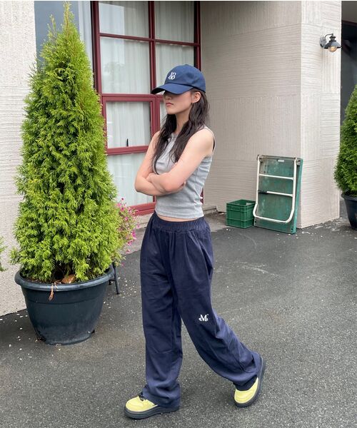 MUCENT(ムセント)の「ソフトシグネチャーコットンパンツ 男女共用 (4カラー)(その他パンツ・レディース・ネイビー/ブラック/アイボリー/ベージュ・1/FREE)」の10枚目の写真