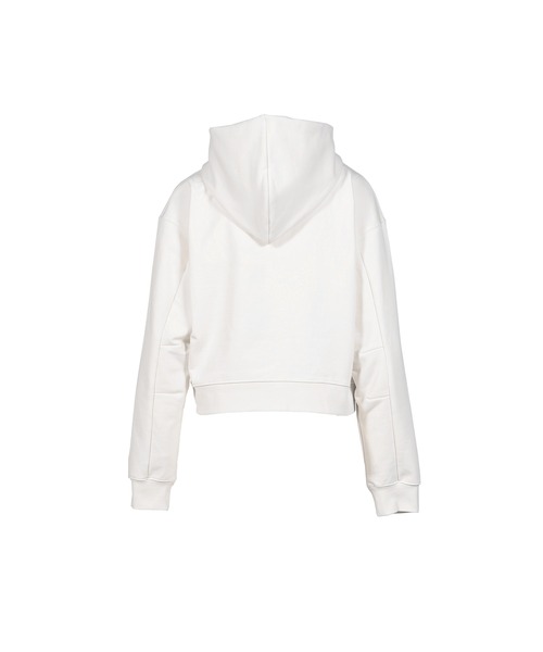 GLOWNY(グロウニ―)の「G STANDARD ZIP-UP HOODIE(パーカー・レディース・ホワイト/グレー・MEDIUM/SMALL)」の3枚目の写真