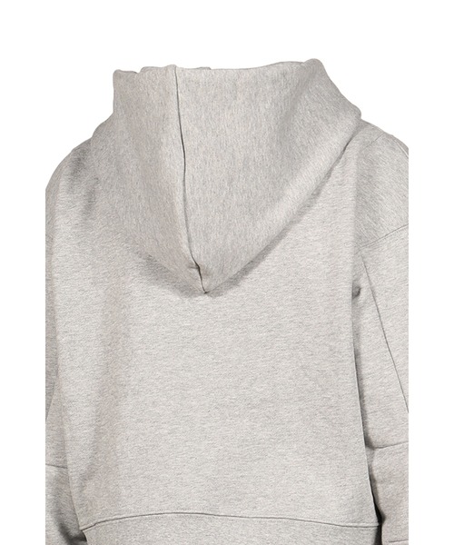 GLOWNY(グロウニ―)の「G STANDARD ZIP-UP HOODIE(パーカー・レディース・ホワイト/グレー・MEDIUM/SMALL)」の11枚目の写真