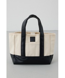 AZUL BY MOUSSY（アズールバイマウジー）の「合皮切替ミニトートバッグ（トートバッグ）」