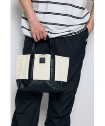 AZUL BY MOUSSY（アズールバイマウジー）の「合皮切替ミニトートバッグ（トートバッグ）」