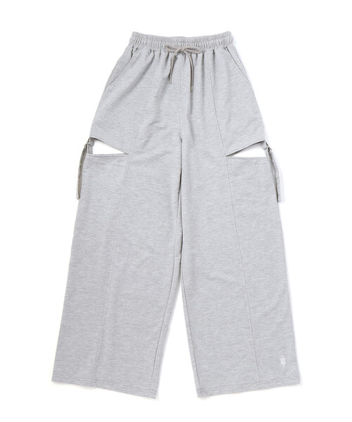 ZIDDY(ジディ)の「サイドカットアウトカーゴワイドパンツ(130~160cm)(その他パンツ・キッズ・ブラック/グレー・150cm/FREE/130cm/140cm)」の10枚目の写真