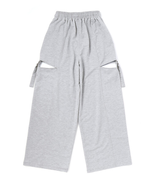 ZIDDY(ジディ)の「サイドカットアウトカーゴワイドパンツ(130~160cm)(その他パンツ・キッズ・ブラック/グレー・150cm/FREE/130cm/140cm)」の11枚目の写真