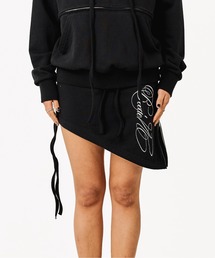 BEEDEN（ビーデン）の「TWIST ZIP LOGO SKIRT（スカート）」