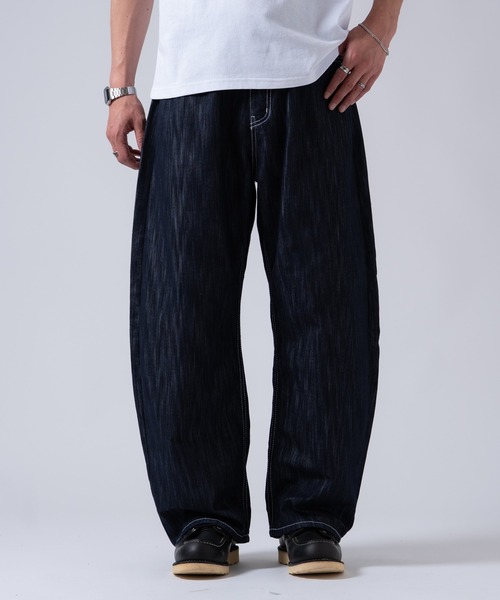 OXA(オグザ)の「デニムパンツ(デニムパンツ・メンズ・ネイビー・LARGE/MEDIUM)」の4枚目の写真