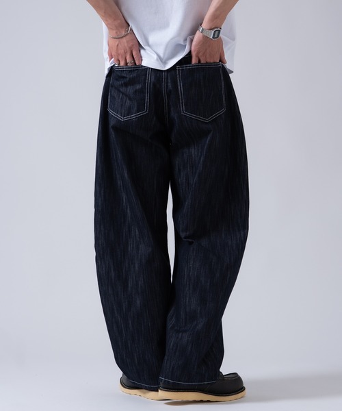 OXA(オグザ)の「デニムパンツ(デニムパンツ・メンズ・ネイビー・LARGE/MEDIUM)」の2枚目の写真