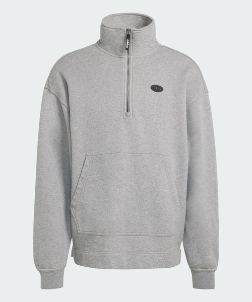 adidas(アディダス)の「90s オルタナティブ スポーツ ハーフジップ グラフィック フリース スウェットシャツ / アディダスオリジナルス adidas Originals(スウェット・メンズ・グレー・XX-LARGE/3XL/SMALL/MEDIUM/LARGE/X-LARGE/X-SMALL)」の6枚目の写真
