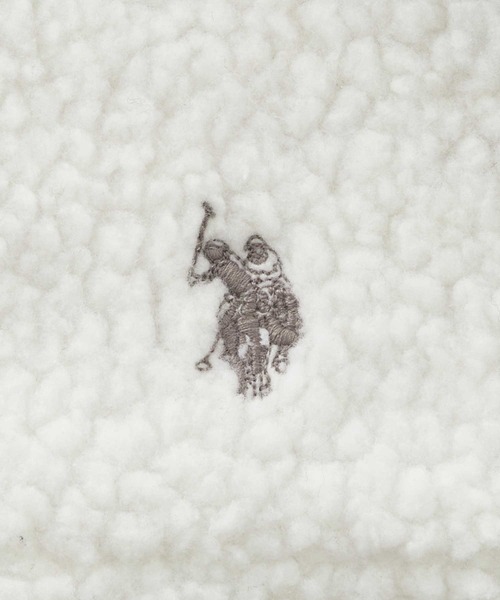 U.S. POLO ASSN.(ユーエスポロアッスン)の「GeeRA別注【U.S. POLO ASSN.】オーバーサイズボアブルゾン(ブルゾン・レディース・ブラック/アイボリー・X-LARGE/LARGE/MEDIUM)」の15枚目の写真