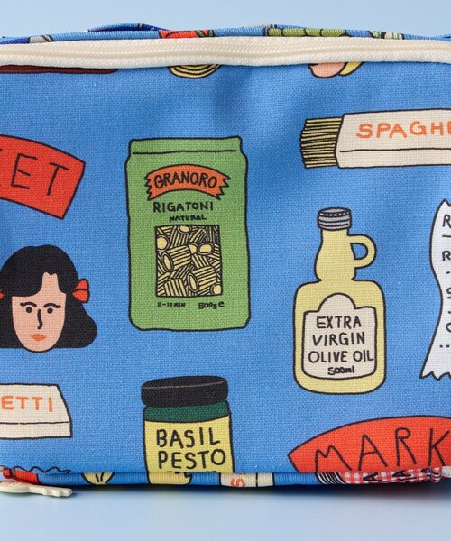 BIRTHDAY BAR(バースデイバー)の「【OOHLALA/1537】SOFTY BLOCK POUCH(ポーチ・レディース・ブルー・0)」の6枚目の写真