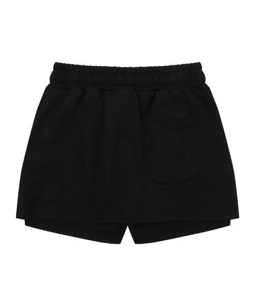 MUCENT(ムセント)の「デミジスウェットショートスカートパンツ(ブラック、グレー)(その他パンツ・レディース・ブラック/グレー・FREE)」の7枚目の写真