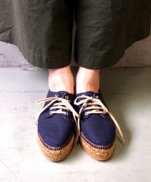 GAIMO | 「gaimo/ガイモ」レースアップエスパドリーユシューズ/MASLIN51(スニーカー)