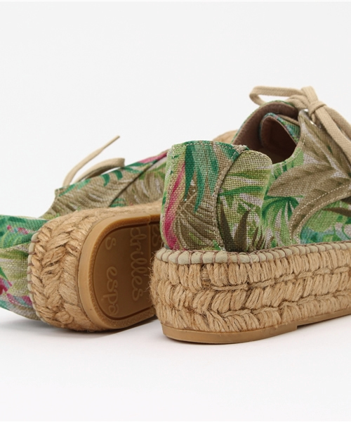 GAIMO（ガイモ）の「「gaimo/ガイモ」レースアップエスパドリーユシューズ/MASLIN51（スニーカー・レディース・シルバー/アイボリー/ネイビー/その他2/カモフラージュ/オレンジ/その他1・35/38/39/37/36）」の10枚目の写真