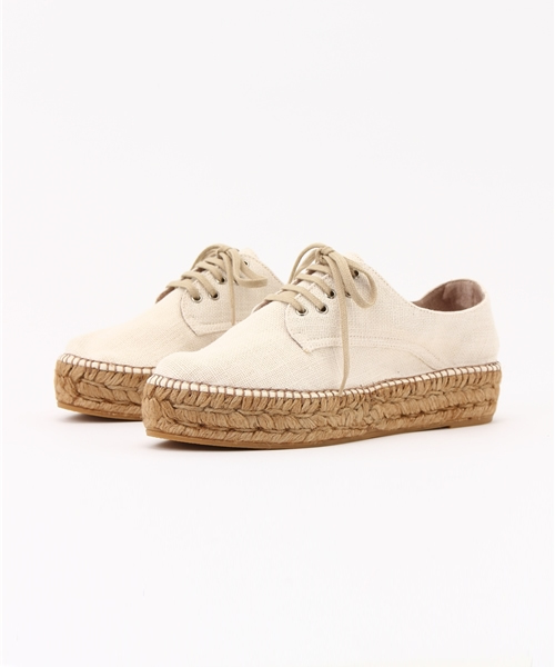 GAIMO（ガイモ）の「「gaimo/ガイモ」レースアップエスパドリーユシューズ/MASLIN51（スニーカー・レディース・シルバー/アイボリー/ネイビー/その他2/カモフラージュ/オレンジ/その他1・35/38/39/37/36）」の11枚目の写真