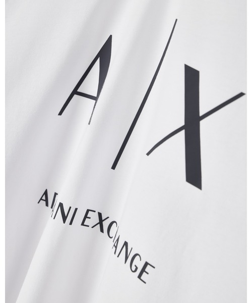 ARMANI EXCHANGE(アルマーニエクスチェンジ)の「【A|X アルマーニ エクスチェンジ】AXロゴ スリムフィット 長袖クルーネックTシャツ/SLIM(Tシャツ/カットソー・メンズ・ホワイト/ブラック・MEDIUM/LARGE/XX-LARGE/X-SMALL/X-LARGE/SMALL)」の16枚目の写真
