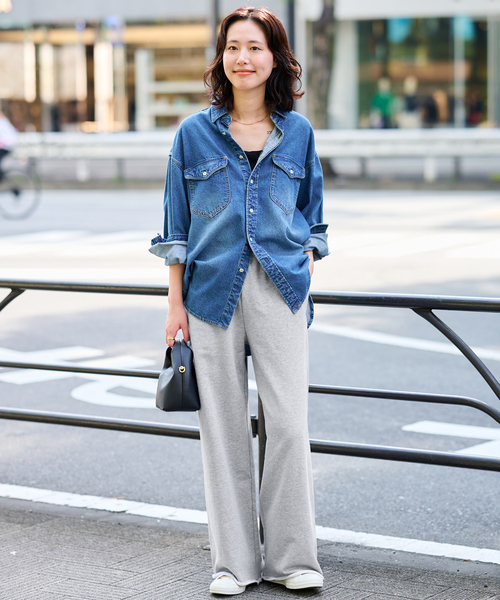 SLOBE IENA（スローブイエナ）の「スウェットパンツ（その他パンツ・レディース・グレー・FREE）」の3枚目の写真