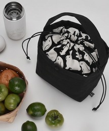 kittybunnypony（キティバニーポニー）の「Easy Little Black Bunnies Cooler Plump Bag（エコバッグ/サブバッグ）」