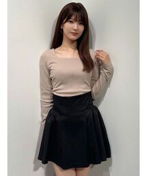 テレコ長袖トップス