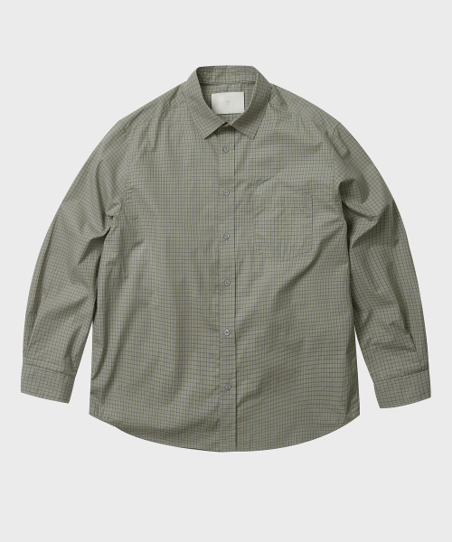 TY（ティワイ）の「OPタイプライターシャツ, 2COLOR（シャツ/ブラウス・メンズ・オリーブ/グリーン・MEDIUM/LARGE/X-LARGE）」の3枚目の写真