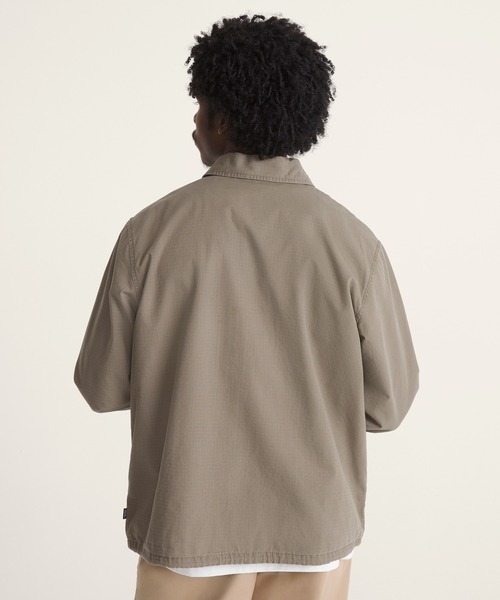 VANS(バンズ)の「TORREY リップストップ コーチジャケット / Torrey Coaches Ripstop Jacket VN000U399JC1(ブルゾン・メンズ・モカ・LARGE/MEDIUM/SMALL/X-LARGE)」の2枚目の写真